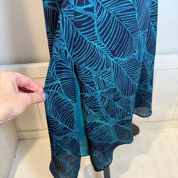 Express Y2K Inspired Tropical Dress Size 5/6 Phoebe Boofay Friends - Picture 13 of 16